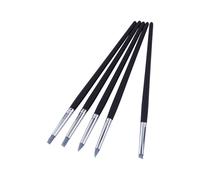 Ausla Silicone Wax Carving Pens, Clay Sculpting Tools Set, 5pcs for Pottery Making