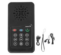 Ausla Solar Powered Scripture Reader, 4GB 900mAh Rechargeable Portable Audio Player, with Smart Bookmark Function for Bible Listening and Study (Italian KJV with Light Background Music Hebrew 267)