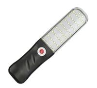 Ausla Solar Rechargeable LED Work Light, ABS Durable Magnetic Flashlight with Super Bright Light for Car Repair and Outdoor Use