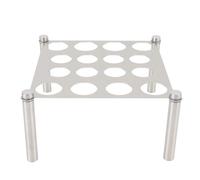 Ausla Stable Chess Foot Support with 16 Holes Metal Support for Silicone Chess Models, Iron Room for Lovers of