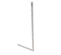 Ausla Stainless Steel Right Angle Ruler, High Hardness Measurement Tool, Double Sided Cutting Guide for Carpentry and Construction Projects (500mm*250mm)