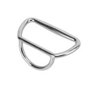 Ausla Stainless Steel Traction Ring, High Polished Marine Grade D Ring Tow Handle, with Heavy Duty Tie Down Point, for Inflatable Boats Fishing Kayaks Yachts
