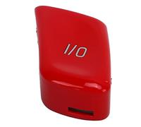 Ausla Steering Wheel ABS Steering Wheel Control Direct Replacement Movement Mode IO Control for Drivers for M3 E46 1998 2004 (Red)