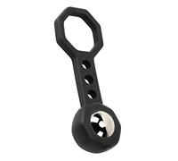 Ausla Stud Finder Wall Scanner, Magnetic Stud Finder, Magnet Material, Battery Free Detection, Strong Wall Suction, Hanging Hole Design for Homeowners Installing TVs Cabinets Shelves (Black)