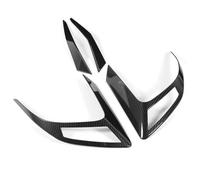 Ausla Tail Light Trim, ABS Carbon Fiber Style Tail Lamp Trim 4pcs, Easy Mount, Precise Fit, Rear Light Cover for 10th 2016 2017 2018 2019