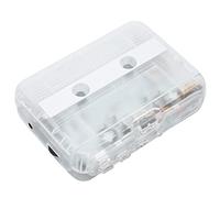 Ausla Tape Player, Auto Reverse Cassette Player with FM Radio and 3.5mm Interface for Travel and Music Lovers (White)