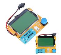 Ausla Transistor Tester Graphical Meter Fiberglass T4 with 12864 LCD Auto Detects NPN PNP MOSFET Diode Resistor Capacitor for Electronics Repair and Testing