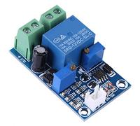 Ausla Undervoltage Switch, DC Voltage Relay Adjustable Low Voltage Cut Off Module with Automatic Recovery, 12V Battery Protection Controller for Solar Car Audio