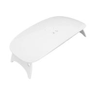 Ausla UV Resin Curing Lamp, Plastic LED Nail Dryer with Dual Light Source, 60s 120s Timer, One Button Operation for Jewelry Making Phone Screen Protector Resin Crafts (28 Lamp Beads)