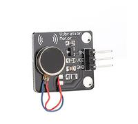 Ausla Vibration Motor Module, Mini DC Vibrating Motor for, PWM Control, Ideal for Haptic Feedback in Wearable Electronics