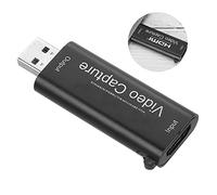 Ausla Video Card, ABS Video USB 2.0 4K Input 1080P 60Hz Output, Plug and Play Recording for Streaming Game Conference Teaching on OS X