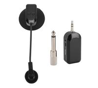 Ausla violin pickup mic wireless, Wireless Instrument Microphone, 2.4G Clips on Instruments Mic Receiver and Transmitter Pickup System for Guitar Violin Accordion Cello Zither Lute