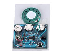 Ausla Voice Recording Module Recordable Sound Chip 27s 0.5W with Speaker Microphone Button Cell for DIY Greeting Cards Gift Boxes Cake Boxes Flower (Light sensitive version)