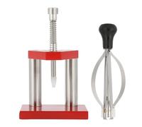 Ausla Watch Hand Plunger Puller Remover, Alloy Steel Watch Hand Fitter Tool Set with 8 Plastic Dies, Removal and Fitting for Repair Watchmakers