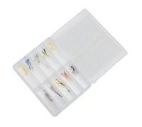 Ausla Watch Hands Set, Metal Replacement for 8200 8205 Quartz Movement, 30 Sets of Hour, Minute, Second Hands, Easy Installation for Watch Repair and Customization