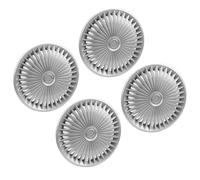 Ausla Wheel Rim Covers, 17 Inch ABS Hubcap Replacement for Popular Vehicles, with Snap In Design, Universal Fit on 17 Inches Steel Wheels