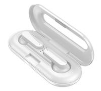 Ausla XG-49 Wireless Headphones Bluetooth 5.0 Headset with HiFi Stereo Touch Control 300mAh Charging Case 10m Range for Running Gym Commuting and Daily Calls (White)
