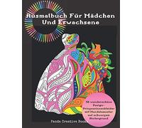 Ausmalbuch Für Mädchen Und Erwachsene- 50 wunderschöne Design-Prinzessinnenkleider mit Mandalamuster auf schwarzem Hintergrund: Mandala Malbuch Prinzessin Kleid - Malbuch Erwachsene Frauen