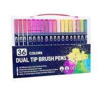 Ausmalbuchs Numbers - Creative MalJournal, Watercolor Pen Set | Quick-Drying Character Book For Kids, Adults, Artistic Practice, Learning Fun, DIY Tinking