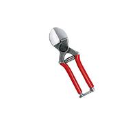 AUSONIA - 31108 Professional Double Cut Forged Pruning Shear 20 CM Forged and Tempered Carbon Steel, Safe Crock Lock, Cement Bolt Made in Italy