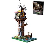Auspcers Post Apocalyptic Outpost Building Blocks Set, Apocalyptic Survival Base Building Blocks Set, Architectural Model Toys, Collectible Architecture Decoration Gifts for Adults(739 PCS)