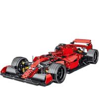 Auspcers Sport Racing Car Building Block for F1, 1099pcs Racing Car Formula F1 Model 1:14 Building Kits Collectible Vehicle Bricks Modular Toy