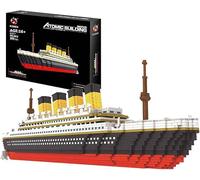 Auspcers Technik Titanic Model Building Block Set, 3800PCS Cruise ship Titanic Boat Model Building Kit, Technology Cruise Ship Model Kit