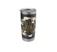 Auspice Maria Blessed Mother Mary Marian Consecration Stainless Steel Insulated Tumbler
