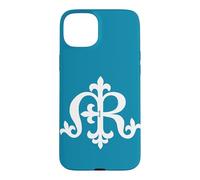 Auspice Maria Catholic Virgin Mary Insignia Monogram Case for iPhone 15 Plus