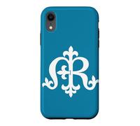 Auspice Maria Catholic Virgin Mary Insignia Monogram Case for iPhone XR