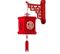 Auspicious Spring Festival Wall Hanging Lanterns Perfect for Creating a Joyful Celebration Atmosphere (G)