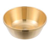 Auspicious Water Cup Thickened Copper Bowl Classic Exquisite Shape for Buddha Hall and Party Decoration