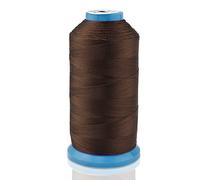 AusseL Bonded Nylon Sewing Thread 1500 Yard Size T70#69 for the Upholstery, Outdoor Market, Drapery, Beading, Luggage, Purses (Brown)