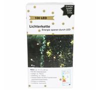 Aussen-Lichterkette With 100 Leds Warm White Christmas Decoration Lights