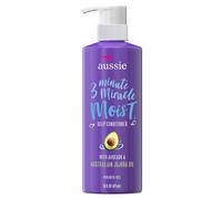 Aussie 3 Minute Miracle Moist Detangling Deep Conditioner Treatment with Avocado Oil 16 fl oz Paraben and Sulfate Free
