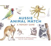Aussie Animal Match: A Memory Game by Chris Humfrey Cards Book