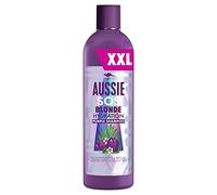 Aussie Blonde Purple Shampoo, Vegan Silver & Blonde Shampoo, Toner For Brassy Hair, XXL VALUE PACK With Australian Wild Plum & Manuka Leaf, 490 ml