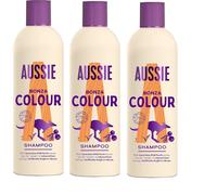 Aussie Bonza Colour Shampoo - 300ml with Wild Peach Extract 3 Bottles