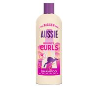 Aussie Bouncy Curls Shampoo 600ml. Gentle Cleansing and Moisture for Waves, Curls and Coils with 48H Anti-Frizz Effect. Infused with Australian White Strawberry. Sulphate-Free, Vegan and Cruelty-Free