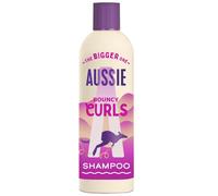 Aussie Bouncy Curls Shampoo 600ml. Gentle Cleansing and Moisture for Waves, Curls and Coils with 48H Anti-Frizz Effect. Infused with Australian White