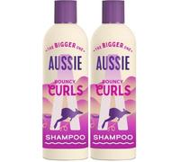 Aussie Bouncy Curls Shampoo 600ml. Gentle Cleansing and Moisture for Waves, Curls and Coils with 48H Anti-Frizz Effect. Infused with Australian White Strawberry. Sulphate-Free, Vegan and Cruelty-Free