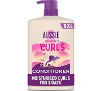 Aussie Curls Conditioner 1L, Silicone-Free. For Wavy, Curly & Coily Hair