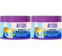 Aussie Deeep Moisture Hair Mask 300ml. Rehydrates, Nourishes and Deeply Conditions Dry, Thirsty, Brittle Hair. Infused with Jojoba, Avocado and Australian Macadamia Nut Oils. Vegan and Cruelty-Free