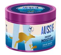 Aussie Deeep Moisture Hair Mask 300ml. Rehydrates, Nourishes and Deeply Conditions Dry, Thirsty, Brittle Hair. Infused with Jojoba, Avocado and Australian Macadamia Nut Oils. Vegan and Cruelty-Free