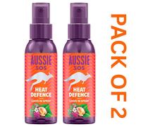 Aussie Heat Defence Spray for Hair Leave In Conditioner Spray 100ml X 2 PACK