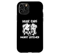 Aussie huge ears worst listener, Australian Shepherd Case for iPhone 11 Pro