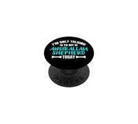 Aussie I'm Only Talking To My Australian Shepherd Today PopSockets Adhesive PopGrip