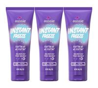 Aussie Instant Freeze Sculpting Gel - Maximum Hold, No Flaking - 20-Hour Hold, Shine | Triple Pack 3x7 oz | PETA-Cruelty-Free, Citrus Scent