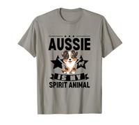 Aussie is My Spirit Animal Kawaii Australian Shepherd T-Shirt