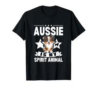 Aussie is My Spirit Animal Kawaii Australian Shepherd T-Shirt